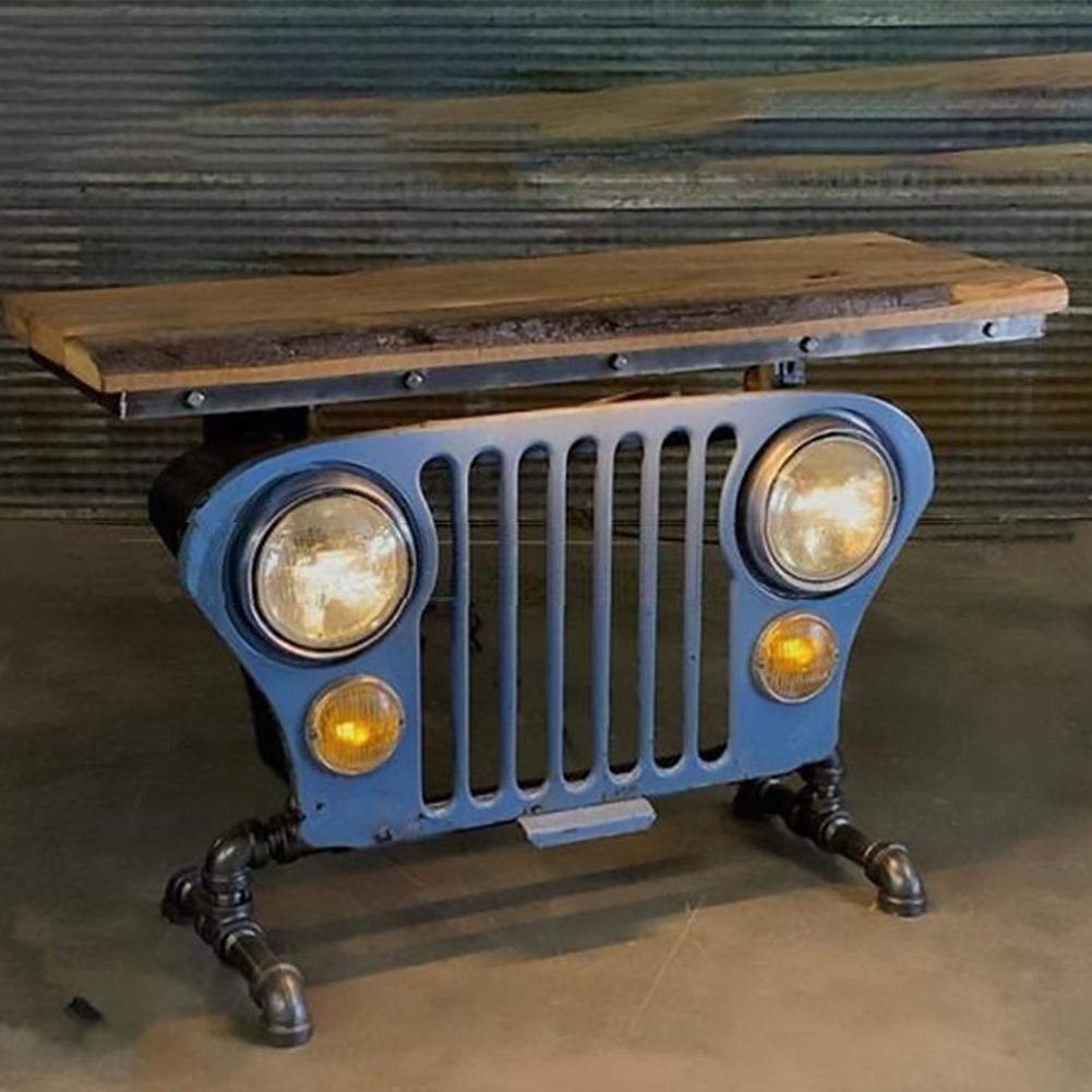 Steampunk Industrielle Tisch Modell Harz Statue Kunst Ornament Dekoration Schreibtisch Skulptur Geburtstag Antikes Auto Köpfe