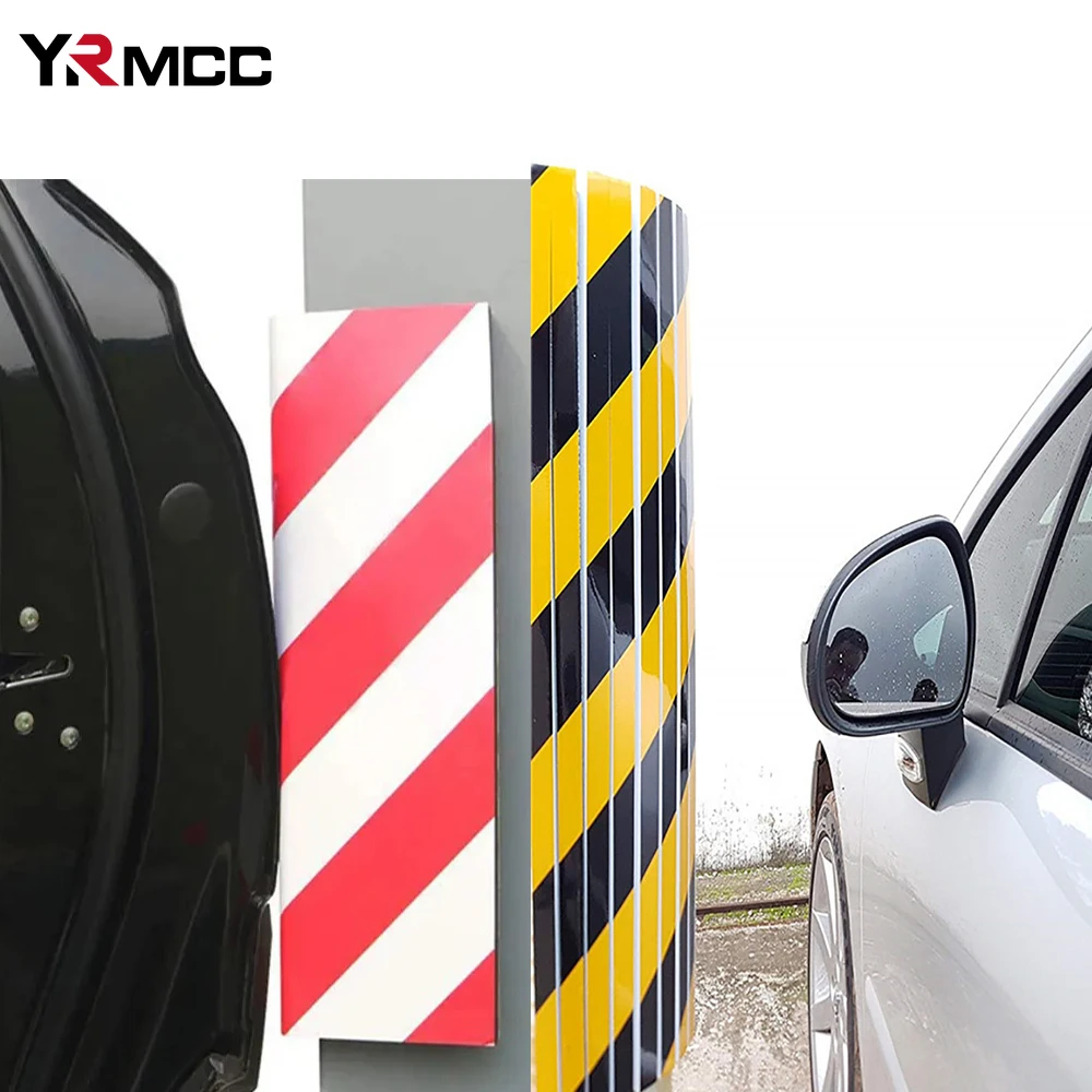 Protector de pared de garaje para coche, columnas de espuma para garaje, borde antiarañazos, pegatina anticolisión, Protector de parachoques de puerta automática, 1/2 Uds.