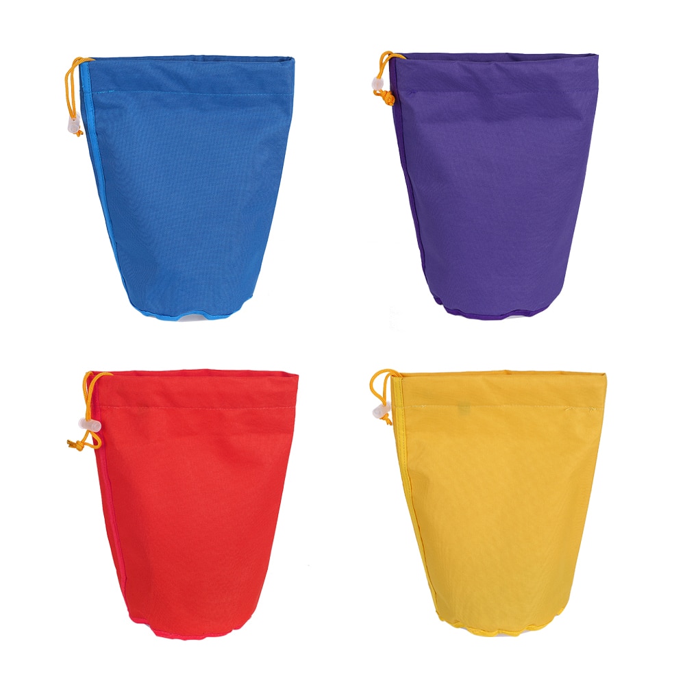 4pcs 1 Gallon Filter Bag Nylon Bubble Bag Herbal Ice Essence Extractor Kit Micron Extraction Bags with Pressing Screen