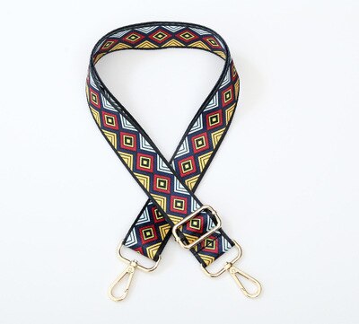 1PC National Style Long Shoulder Strap DIY Adjustable Crossbody Bag Shoulder Bags Decoration Belt Straps: 7