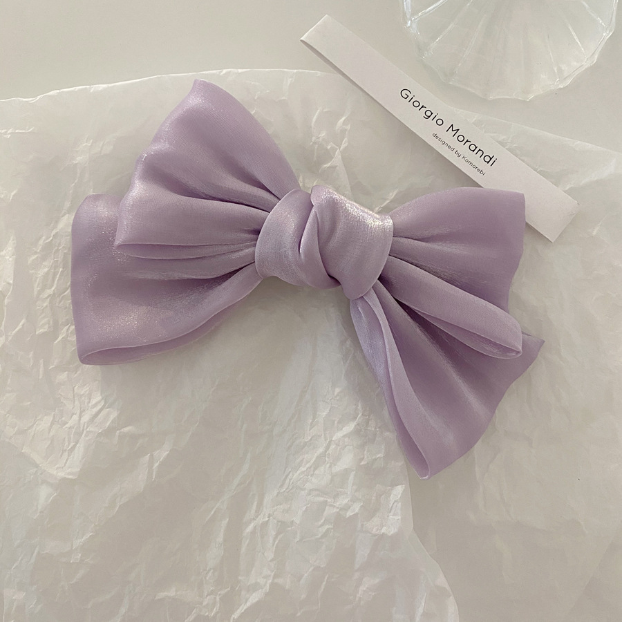 Épingle à Cheveux avec Nministériels d localité, Version Coréenne, Français, Vintage, Fille, Côté Bec de Canard, réinitialisation, Filet, Rouge, Ornement