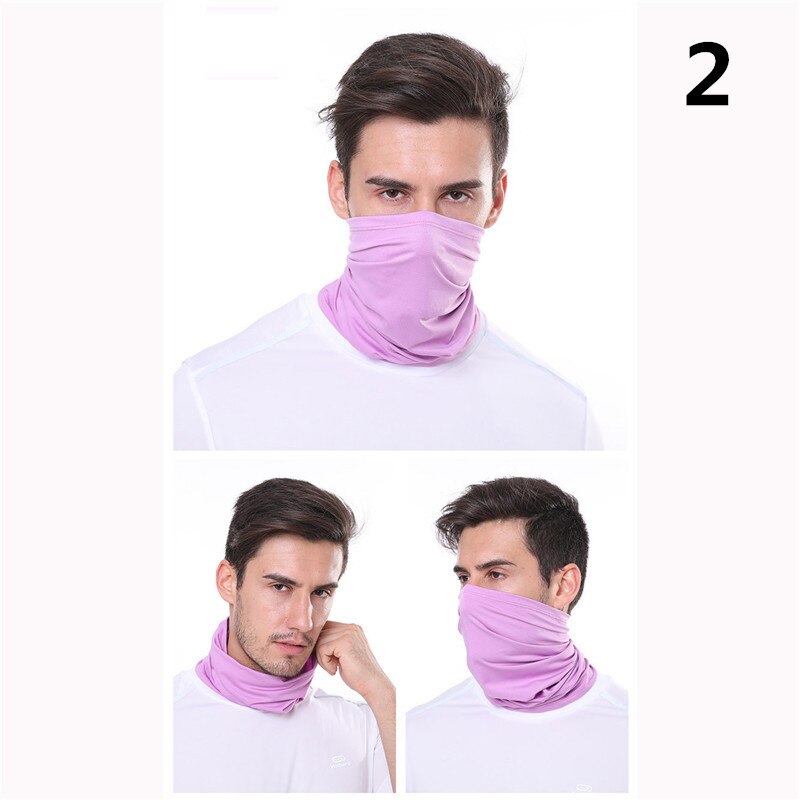 Unisex Beanie Hats Ski Snood Scarf Women Men Thermal Fleece Scarf Snood Neck Warmer Face Mask Winter Spring