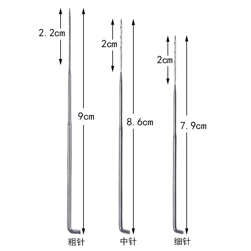 15Pcs Vilt Naalden Wol Naalden Kits Diy Borduren Levert Viltnaald Tool Set Handgemaakte Naalden Met Clear Fles