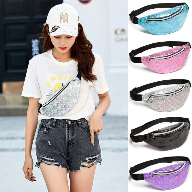 Frauen Taille Pack lässig Mädchen Taille fanny Pack Gürtel Tasche Beutel Hüfte miserabel Tasche Reisen Sport klein Geldbeutel