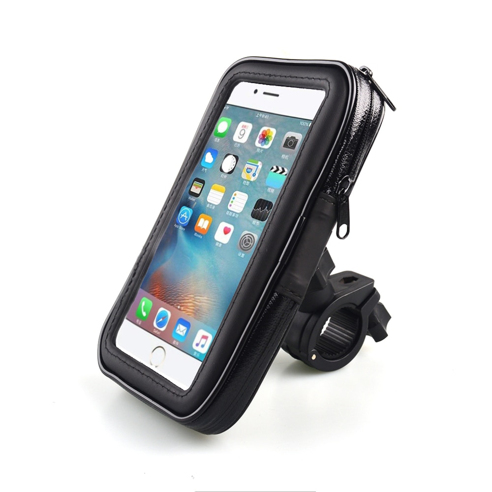 Soporte de teléfono para motocicleta, funda impermeable, rotación de 360 grados, para iPhone 6, Xiaomi 3, note2