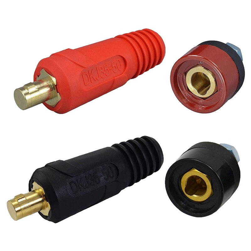 TIG Solder Cable Board Connectors-Plugs and Sockets DKJ35-50 & DKZ 35-50 Dinse Quick Fitting