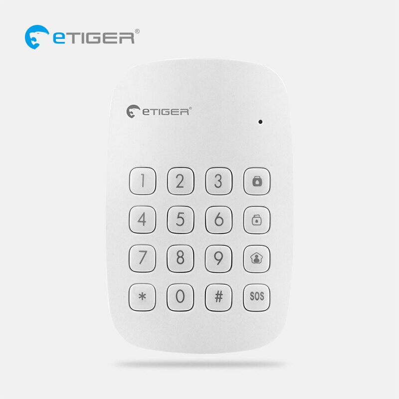 Wireless Touch K1A Keypad for eTIGER Home Security GSM Alarm System RFID Card Disarm Wireless Password Keypad