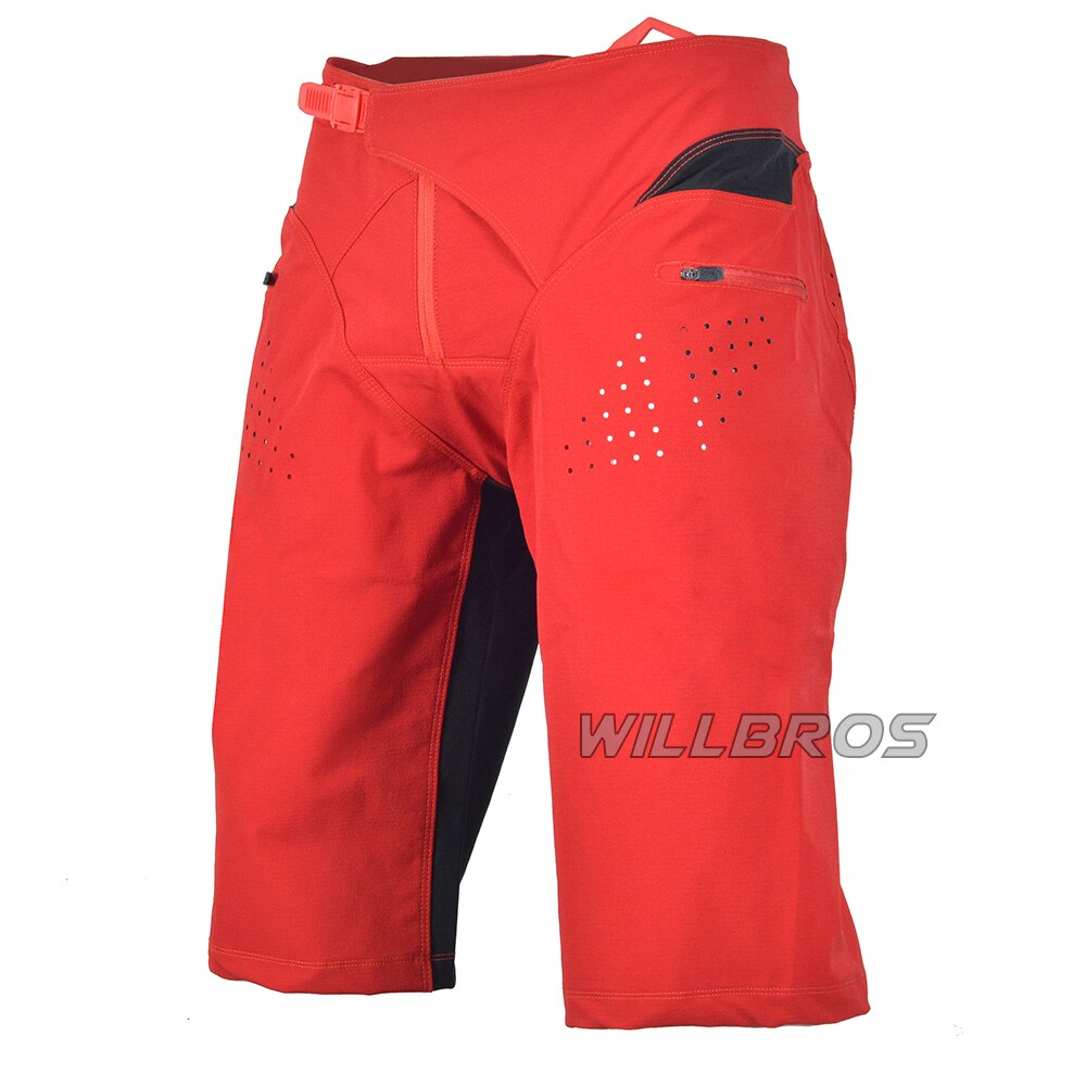 Fox délicat – short d'été pour moto et vélo, offre spéciale!: Red / 34
