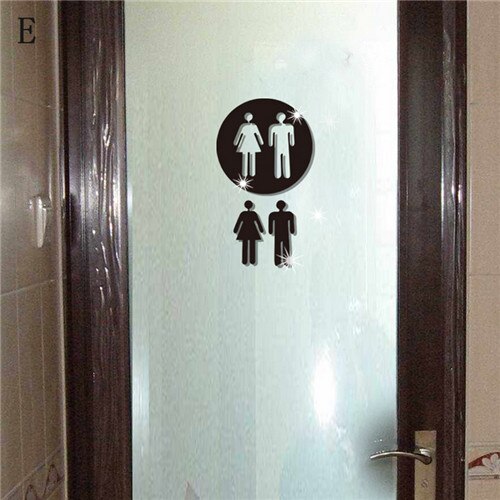 Wc-klistermærke sød frø smil toilet vægklistermærker køleskab klistermærke badeværelse naklejki na sciane dla dzieci papel de parede infantil: B -5