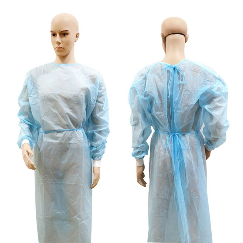 Disposable Protection Gown Protection Clothes Dust Spray Suit Non-woven Dust-proof Anti Splash Clothing