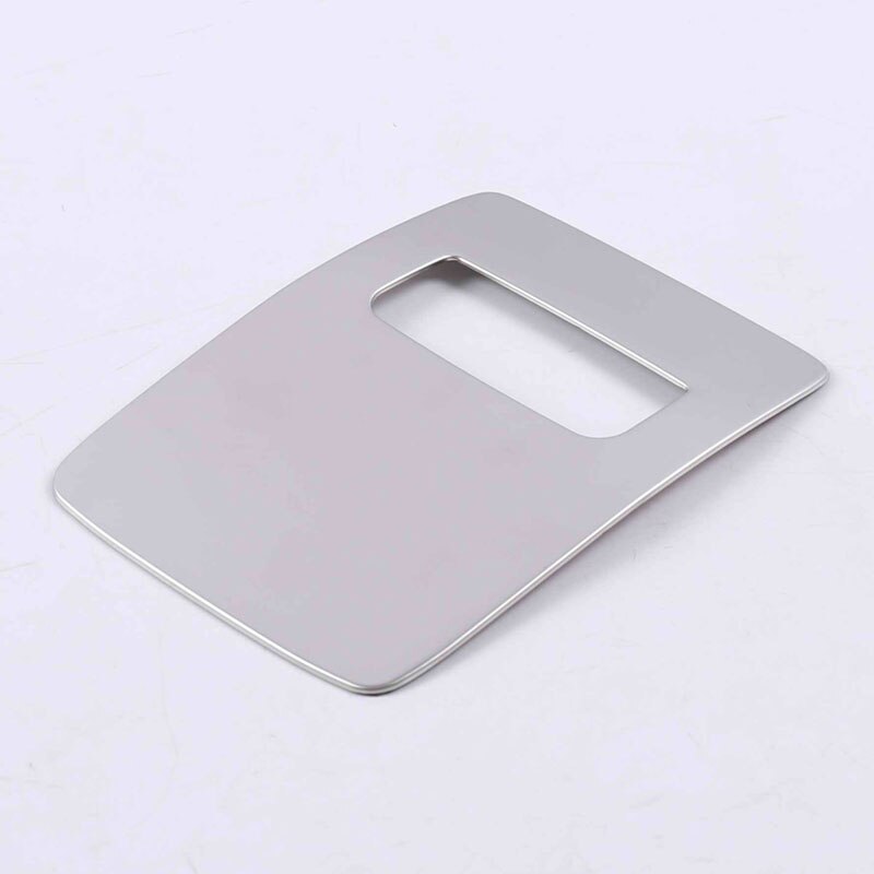 Lsrtw2017, guantera de acero inoxidable para almacenamiento de coches, guantera para Mg Hs , accesorios para faros delanteros swtich: matt silver 1