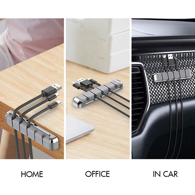 Kabel Klemme 5-See Position Kabel Organizer Halfter Schreibtisch Kabel Klemme für Befestigung USB Kabel/Netzkabel/draht