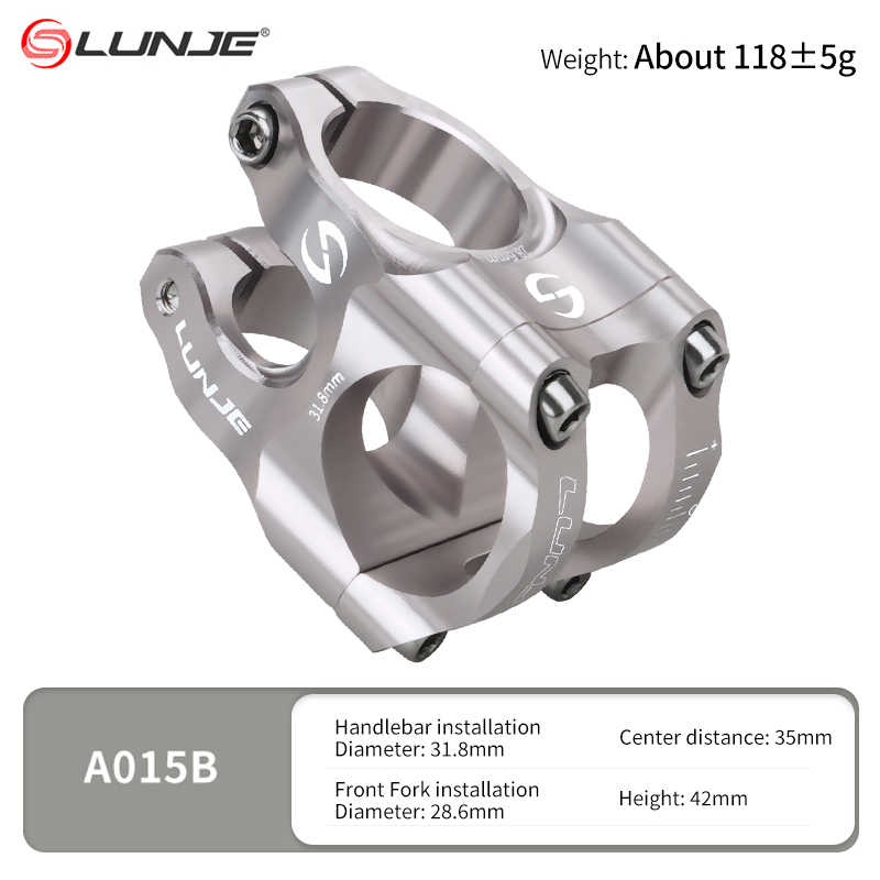 MTB Road Bike Stem CNC Mountain Bicycle Bridge Short Power 31.8mm High Strength Climbing Riser: VIOLET/紫罗兰