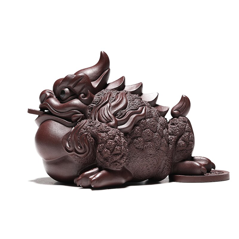 Attracting Wealth, Golden Toad can raise golden cicada tea art tea table tea set tea plate toad tea ceremony decoration