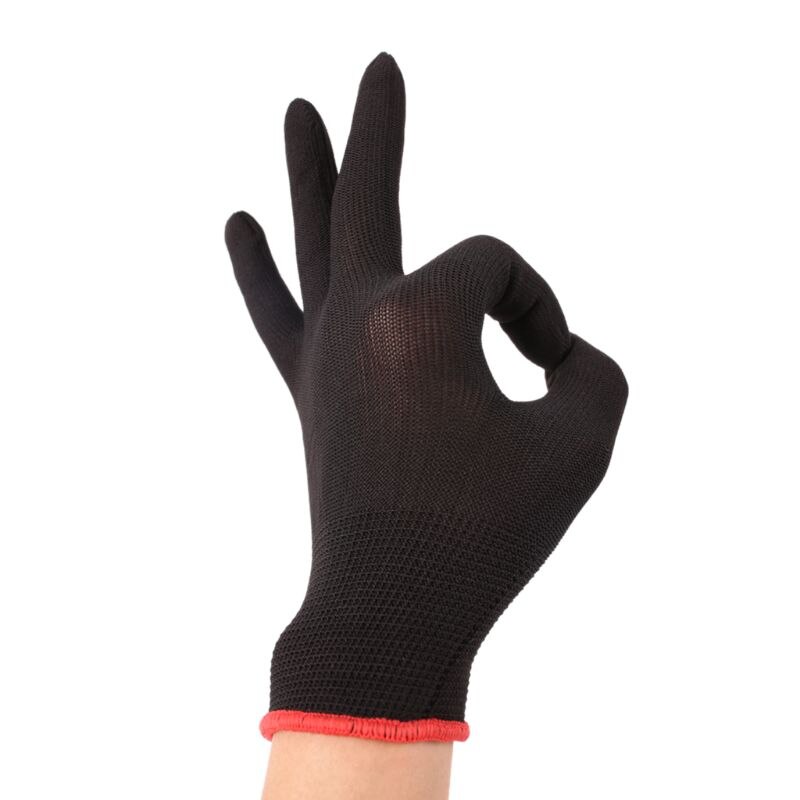 2 pièces anti-dérapant Nylon gants guitare basse gant Instrument de musique pratique main couverture pour guitares acoustiques électriques joueurs