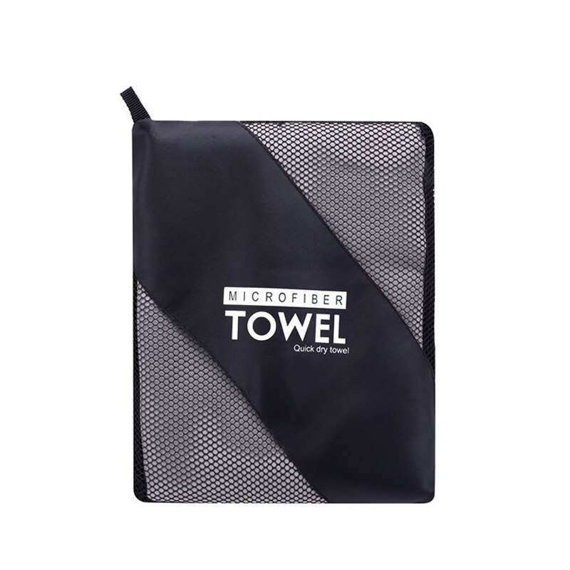 Quick Drying Microfiber Towels for Sports Travel Ultra Soft Absorbent Fast Drying Towel Gym Training Outdoor Travel: Light Grey