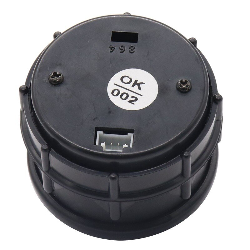 1Pc DC12V 2''52mm Auto Led Digitale Display Uitlaat Thermometer Uitlaat Gas Meter Kleur Lampje Auto Refit Instrument