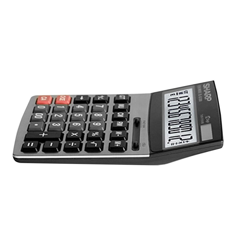 Calculadora afilada EL-G1200 ordenador Solar de oficina financiera con botón grande de pantalla grande