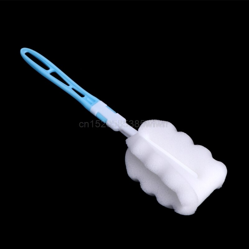 Baby Milk Feeding Bottle Sponge Brush Nipple Cleaning Cup Scrubber Cleaner Tool J03