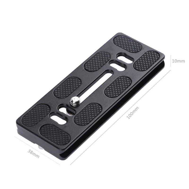 Universal Tripod Monopods Metal PU-100 Quick Release Plate for Benro B0 B1 B2 J1 N1 Tripod Ball Head Arca Swiss Camera Accessory