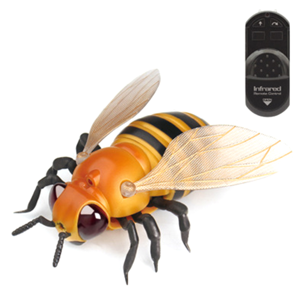 High Simulation Animal bee ladybug Infrared Remote Control Kids Toy Funny Prank Realistic RC Tricky Toys