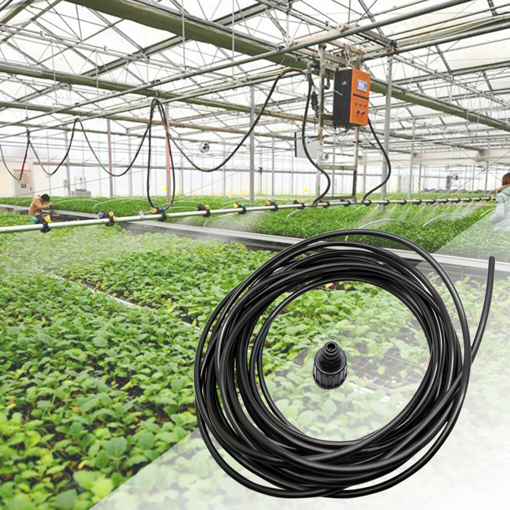 1/4 inch Blank Distribution Tubing Drip Irrigation Hose Garden Watering Tube Line 10 Meters