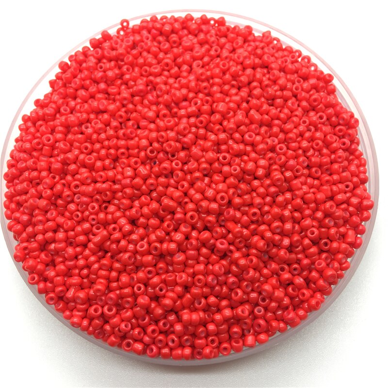 1000pcs 2mm 15g/Lot Charm Czech Glass Seed Beads DIY Bracelet Necklace Beads For Jewelry Making Accessories