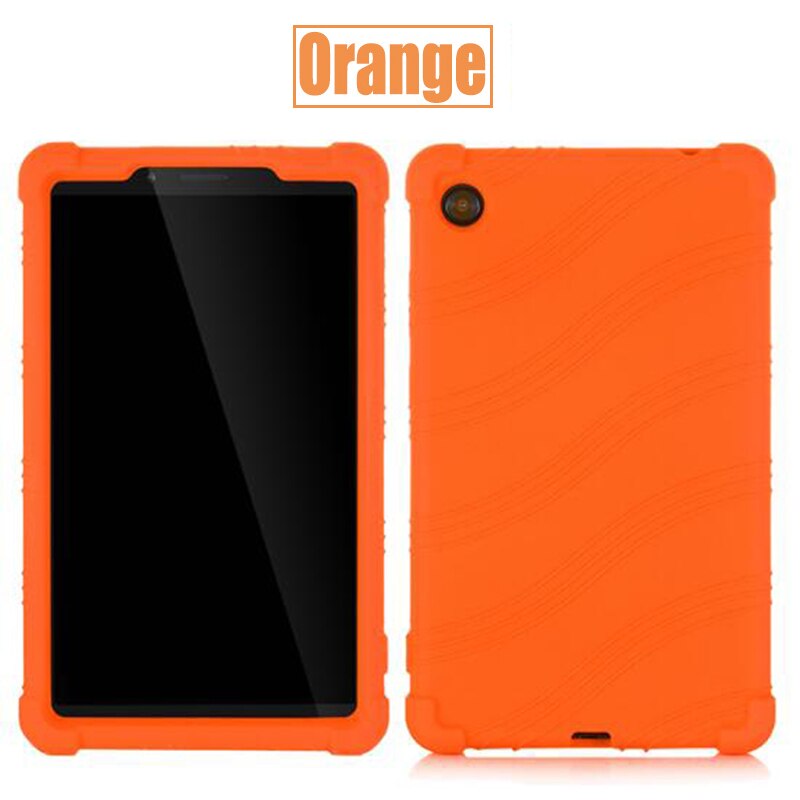 Étui en Silicone pour Lenovo Tab M7 7.0 pouces TB-7305F TB-7305X TB-7305i Tablette Souple Housse de Support Funda Coquille pour Les Enfants: Orange