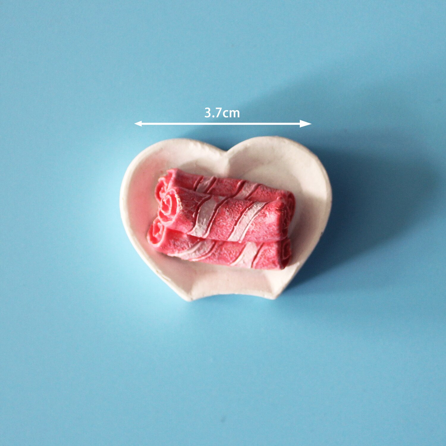 Creatie Fasion 3D Gifs Refrigerator Magnetic Sticker Simulation Chinese Food Polyresin Fridge Magnet Souvenir Message Holder: Navy Blue