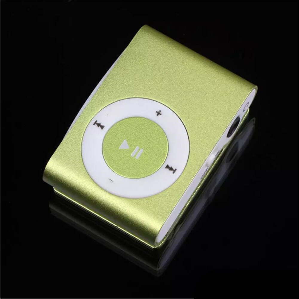 Mode Mini Usb MP3 Clip Muziek Media Speler Draagbare Mp3 Play Usb Ondersteuning Micro Sd Tf Card Muti Kleur: -Green