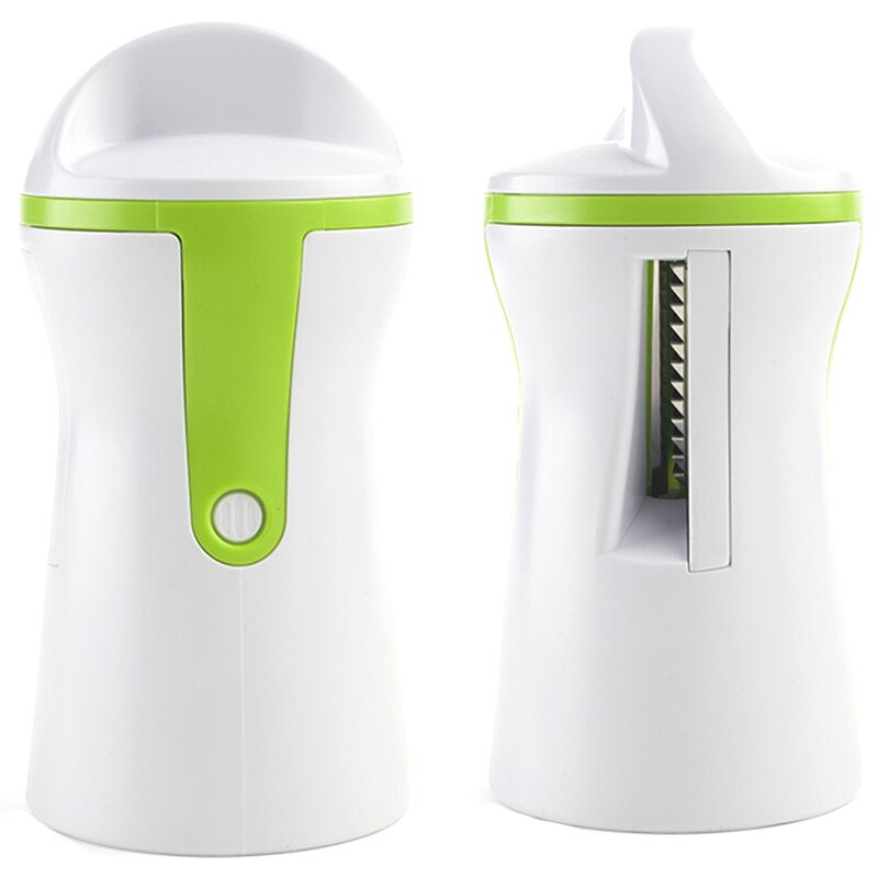 Plantaardige Spiralizer Fruit Rasp Spiral Slicer Cutter Spiralizer Voor Wortel Komkommer Courgette Keuken Gereedschap Gadge: Default Title
