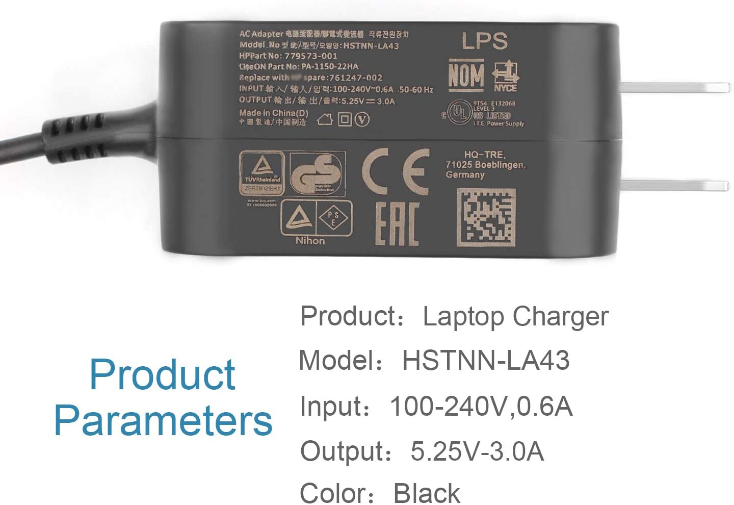 Huiyuan Voor 5.25V 3A Micro Charger Usb-C Dongle Fit Voor TPN-LA01 792619-001fit Voor Hp Pavilion X2 10 10-k 10-j 10-n