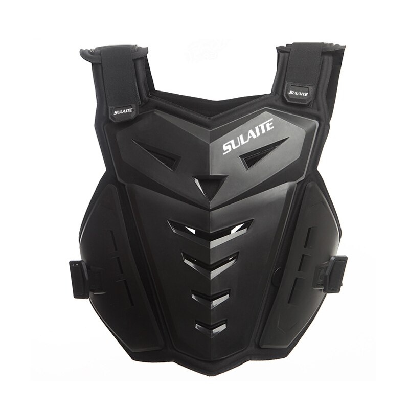 Motocross Armor Vest Body Armor Motorcycle Safety Vest Colete Armadura Motorrad Weste Chaleco de Seguridad Protektoren Weste: Black