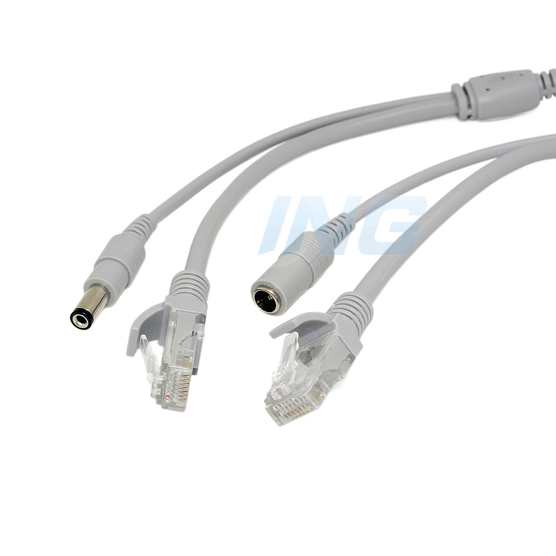 Ethernet Kabel Power CCTV 20 m DC + RJ45 Netwerk Lan Kabel Voor NVR System IP Camera