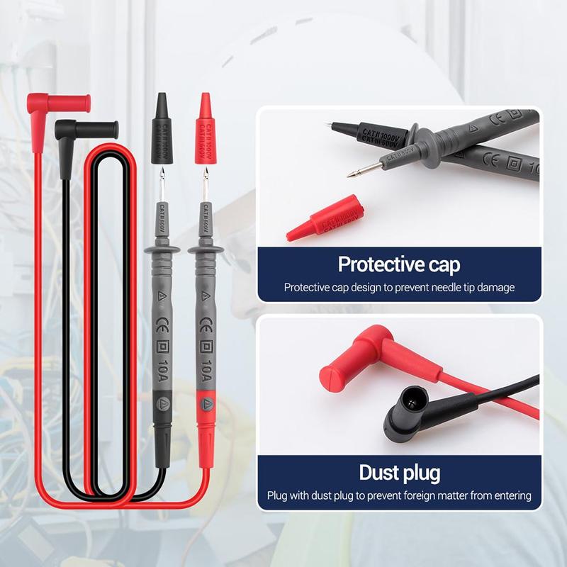 Digital Multimeter True RMS mit Temperatur Tester Spannung Auto AC/DC Transistor Profesional Multimeter Palette Meter Analog Z0G2