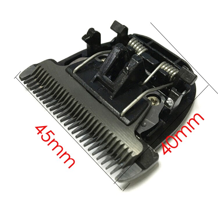 Haar Haarschneidemaschine Klinge 45mm breite Elektrische Haar Trimmer Klinge Keramik Messer Titan kopf für X7 938 A8S X9 961 918 9100 S5 B60