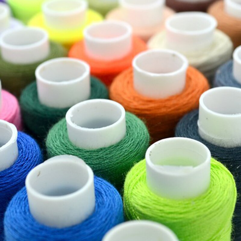 30Pcs Kleurrijke 250 Yards Machine Borduurgaren Diy Naaigaren Kit Draad Naaien Levert