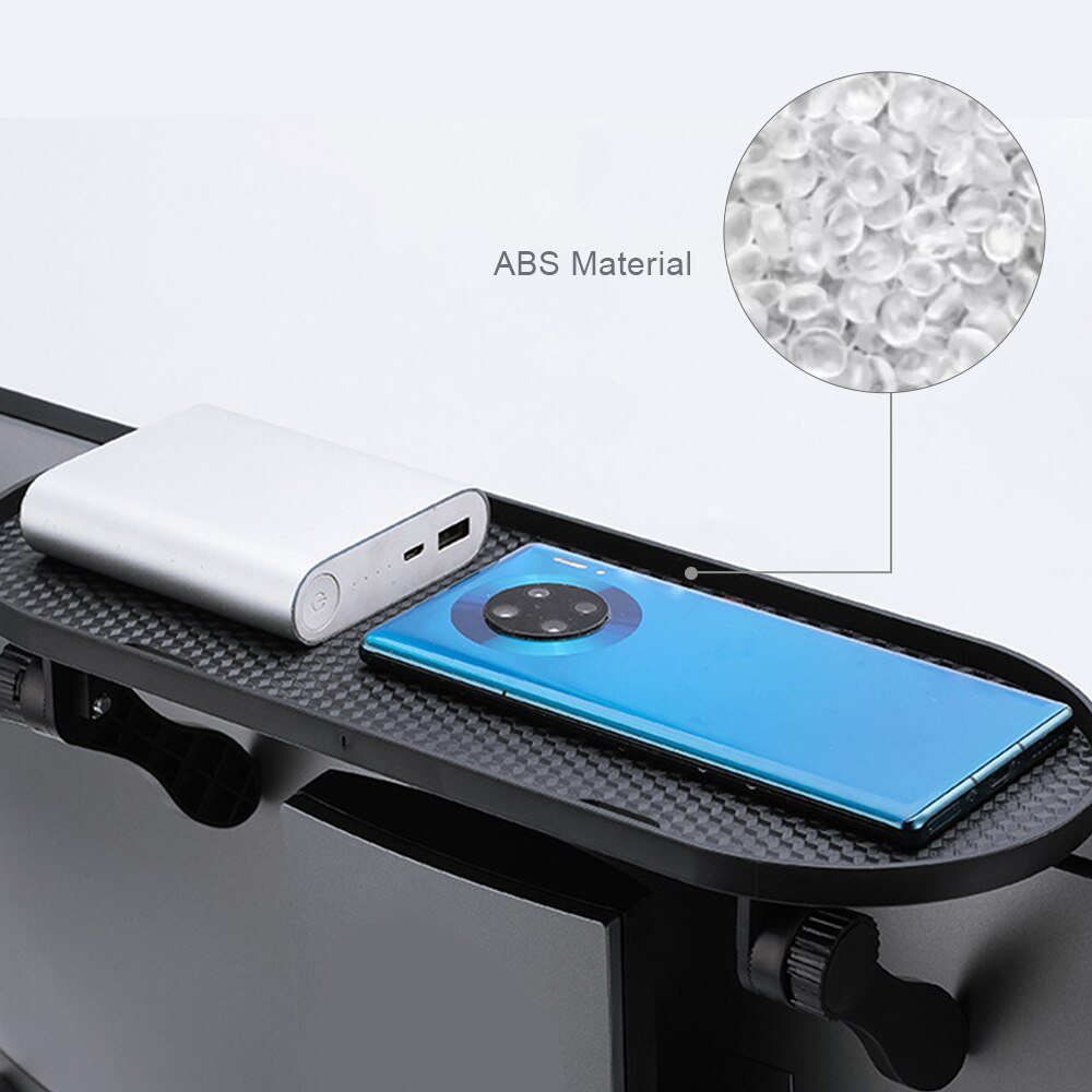 Multi-functional Storage Rack TV Computer LCD Display Rack Screen Storage Bracket Screen Top Shelf Adjustable Rack Holder 1pcs