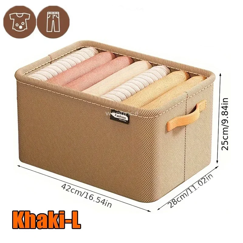 Wasgoed Kleding organisator Opbergtas Kleding Opvouwbare Kleding Opbergtas Draagbare Garderobe Doek Organisator Opbergdoos: Dark Gray