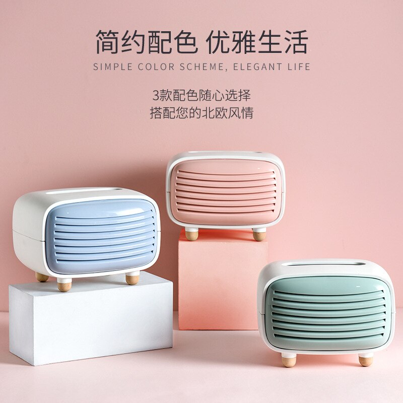 Tissue Doos Creatieve Servet Opbergdoos Huishoudelijke Papier Doos Woonkamer Koffietafel Papier Doos Desktop Tissue Buis