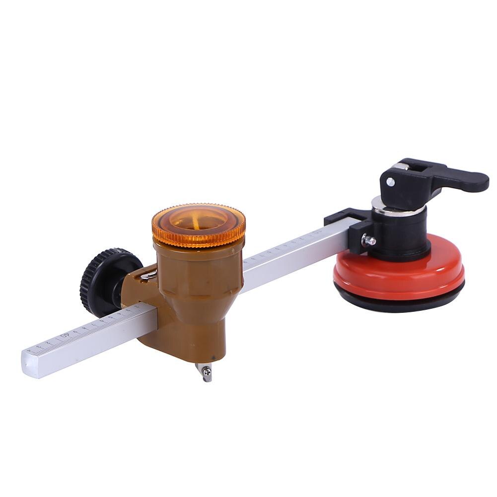 Diamond Glass Cutter Sharp Wheel Blade Glass Cutting Tool Wheels Compasses Suction Glass Circle Cutter Hole Opener: 40CM