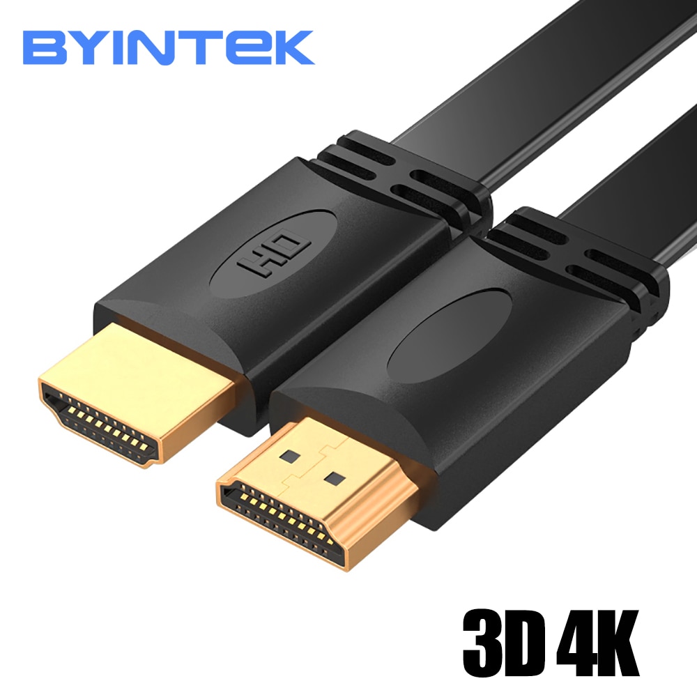 BYINTEK 1,5 m 5m 5FT 15FT HDMI Kabel, für Volle HD 1080P Projektor TV, Gold Überzogene schnittstelle voll kupfer 19 + 1 3D 2K 4K