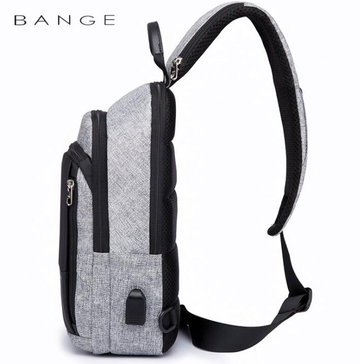 KAKA Men Backpack Pack Nylon Anti-theft Multifunction Crossbody Bag Shoulder Messenger Bags Male Waterproof Short Trip Chest Bag