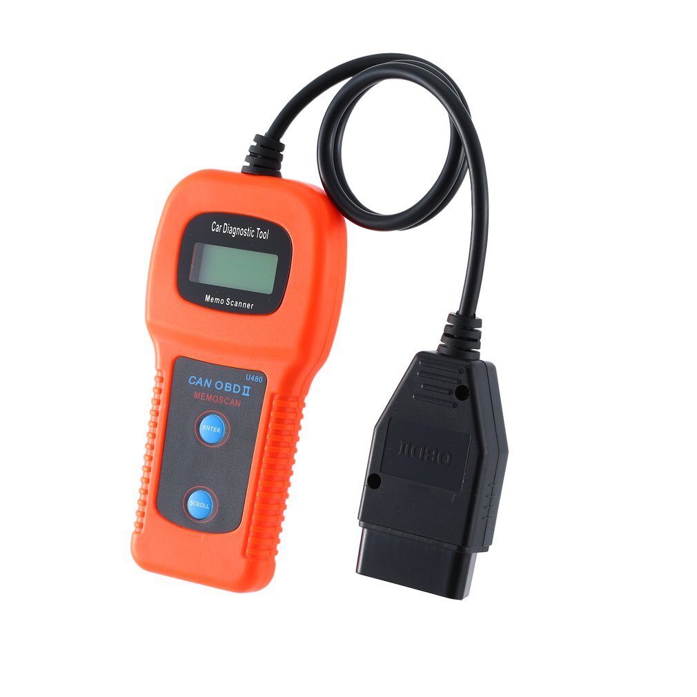 U480 Reader Tool U480 OBD2 OBDII EOBD Check Engine CAN-BUS Auto Scanner Trouble Code Reader Tool for Car