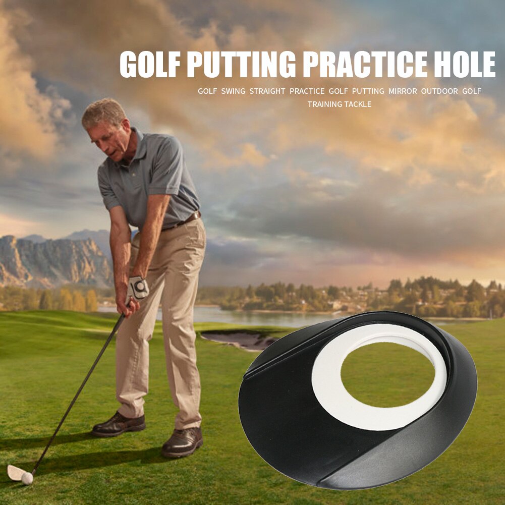 Golf Putting Cup Hole Practice Training Outdoor Device Indoor Golf Trainer Aids for Outdoor Exercise Sport Ornaments