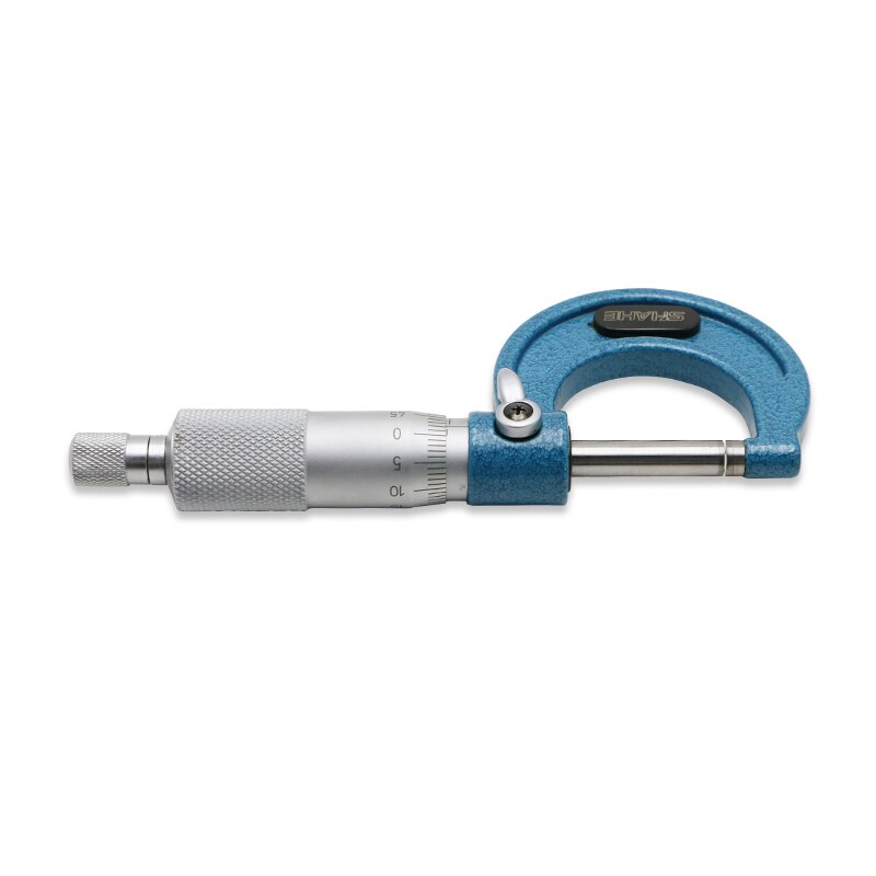SHAHE 0.01 mm 0-25 mm blue outside micrometer measuring tool micrometer dial gauge caliper micrometer tools