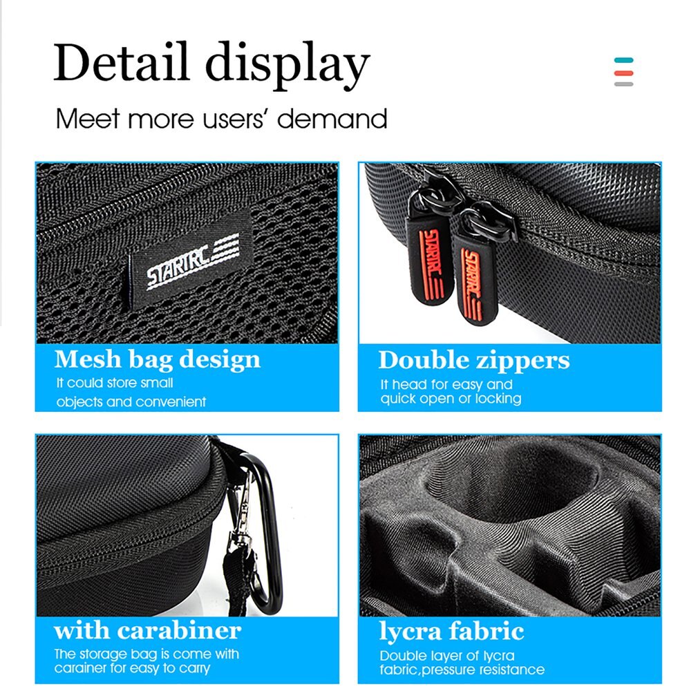 Draagbare Waterdichte Box Case Voor Dji Action 2 Opbergtas Handtas Draagtas Sport Camera Accessoires Voor Djl Action2