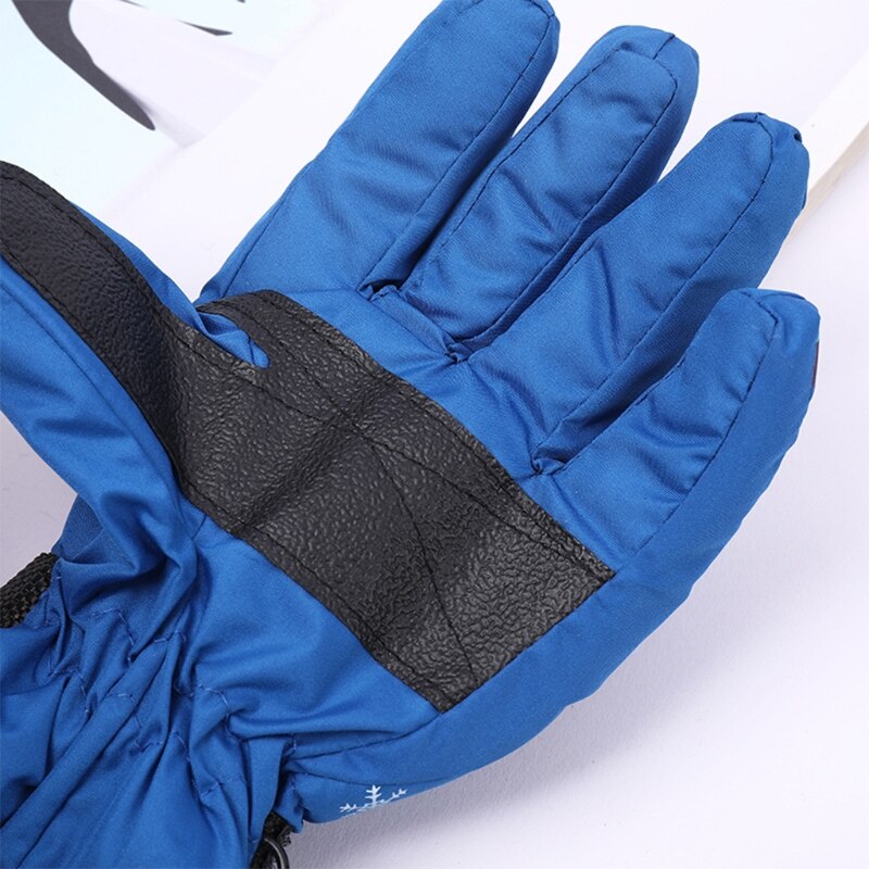 Verdikte Ski Handschoenen Kerst Patroon Handschoenen Zachte Fleece Gevoerde Handschoen Voor Kinderen