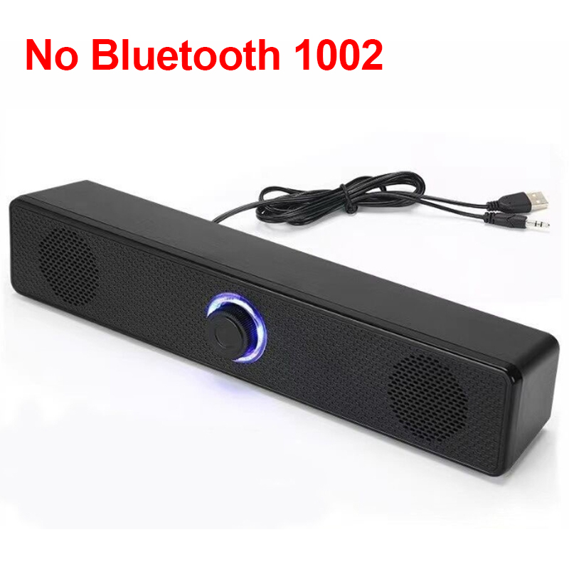 PC-soundbar Bekabelde en draadloze Bluetooth-luidspreker USB-aangedreven soundbar voor tv Pc Laptop Gaming Home Theater Surround Audio-systeem: Zilver