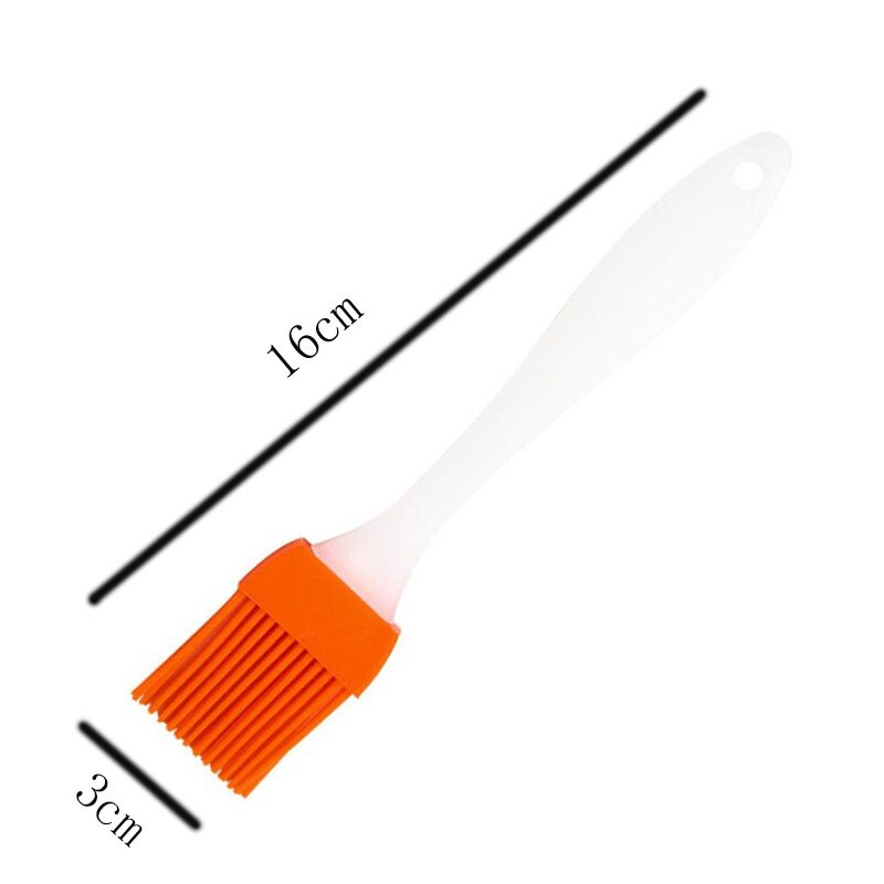 Pincel de silicona para repostería, brocha aplicadora de aceite para repostería de pan pastel, herramientas de cocina de seguridad para parrilla de barbacoa: 1PC small